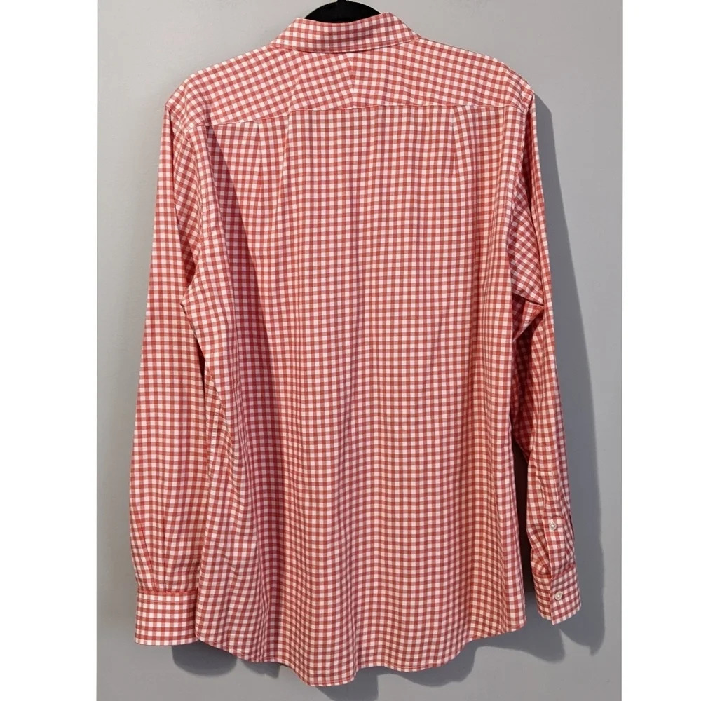 J. McLaughlin Gingham Print Trim Fit Button Down - Picture 6 of 8